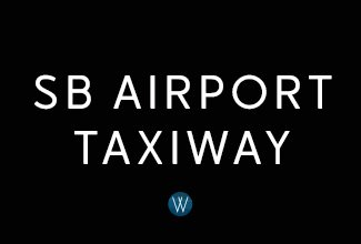 Santa Barbara Airport Taxiway